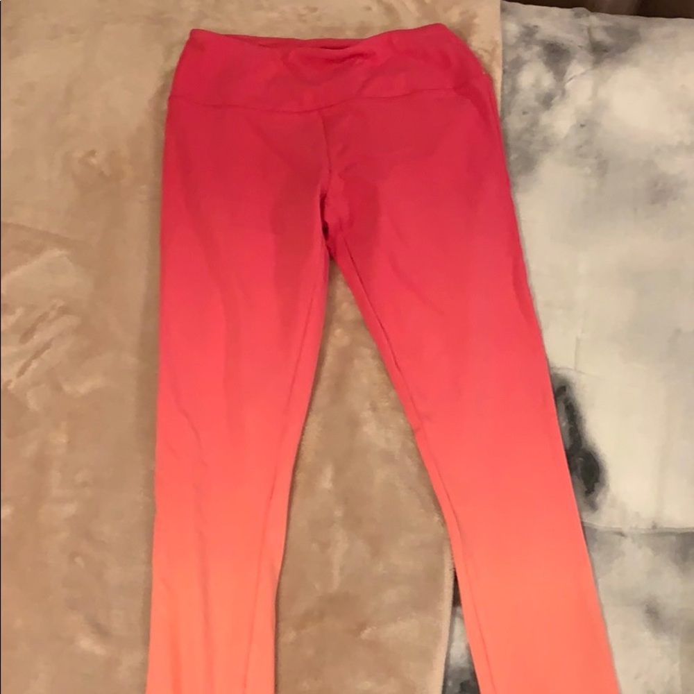 two toned leggings